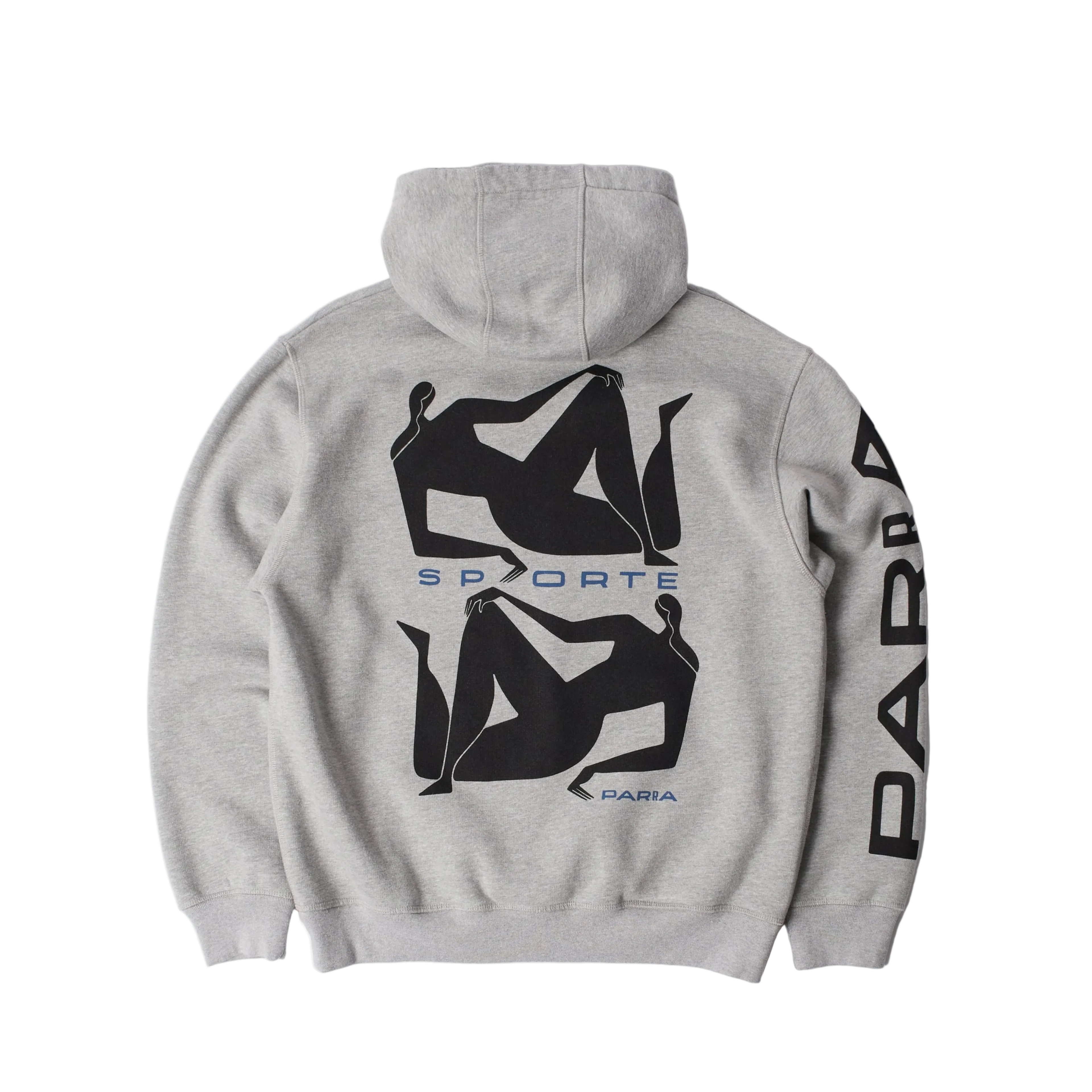 Parra Sporte Hooded Sweatshirt - Heather Grey