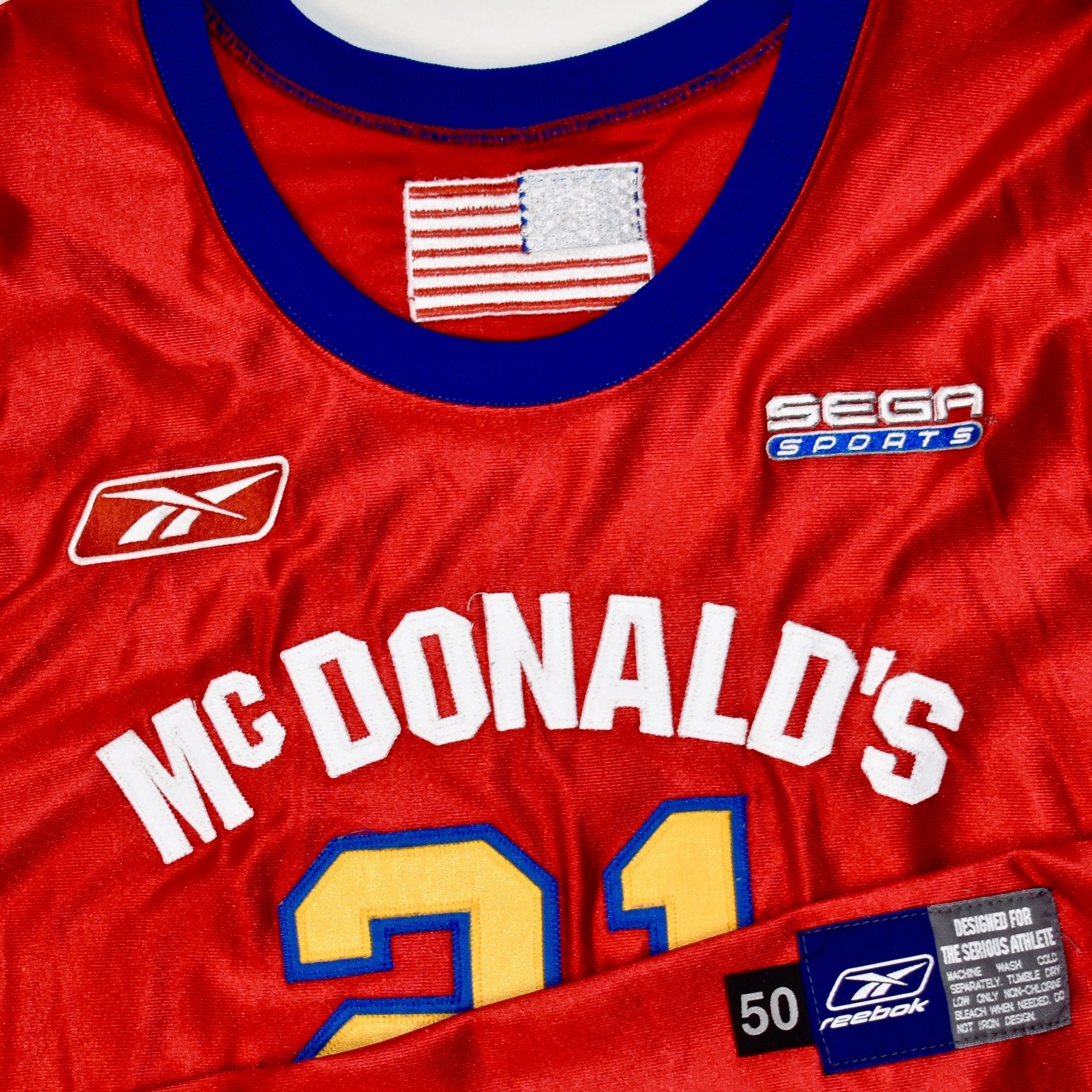 High School McDonalds All American 2002 Game Worn Jersey