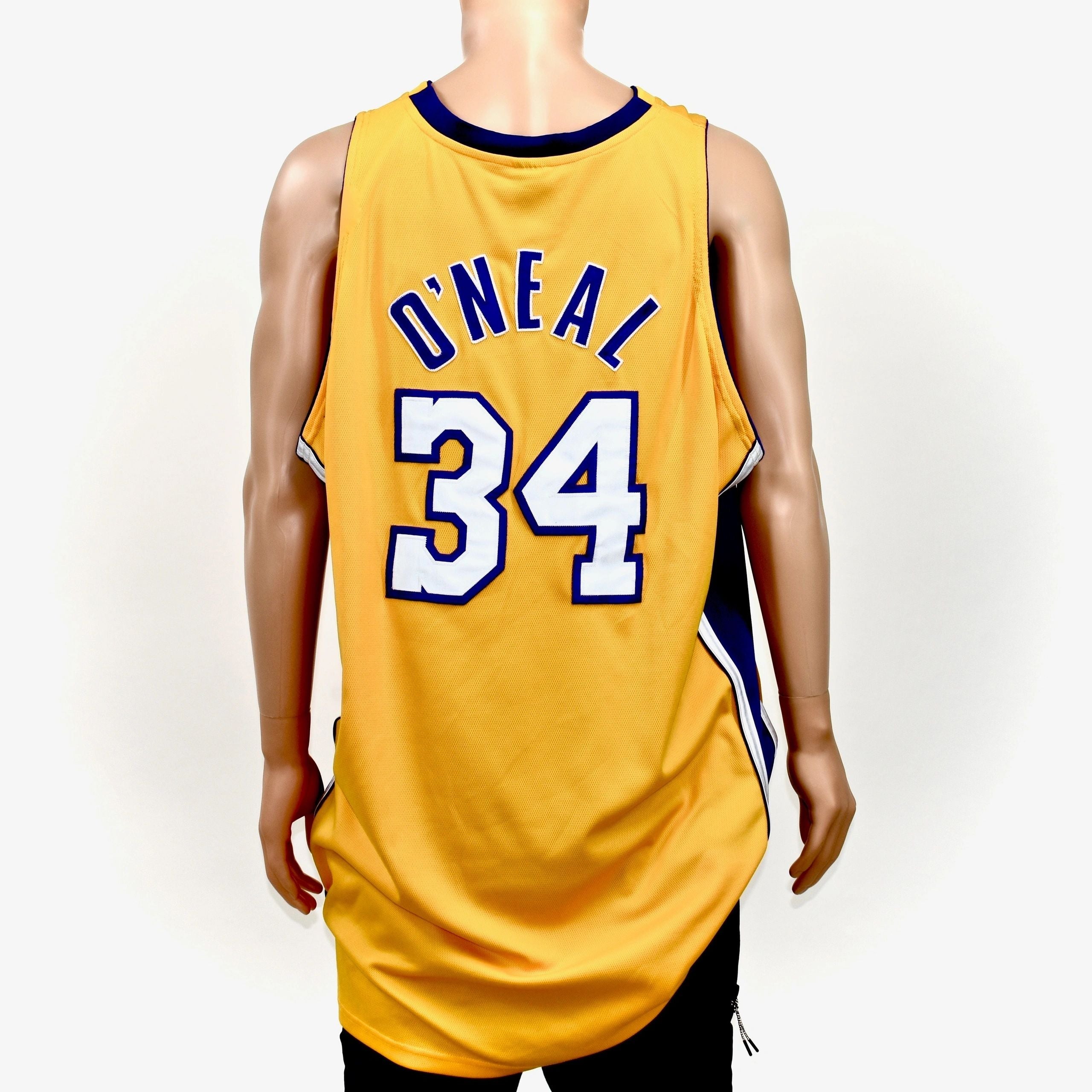 LA Lakers Nike Shaq Shaquille O' Neal Authentic Game Jersey