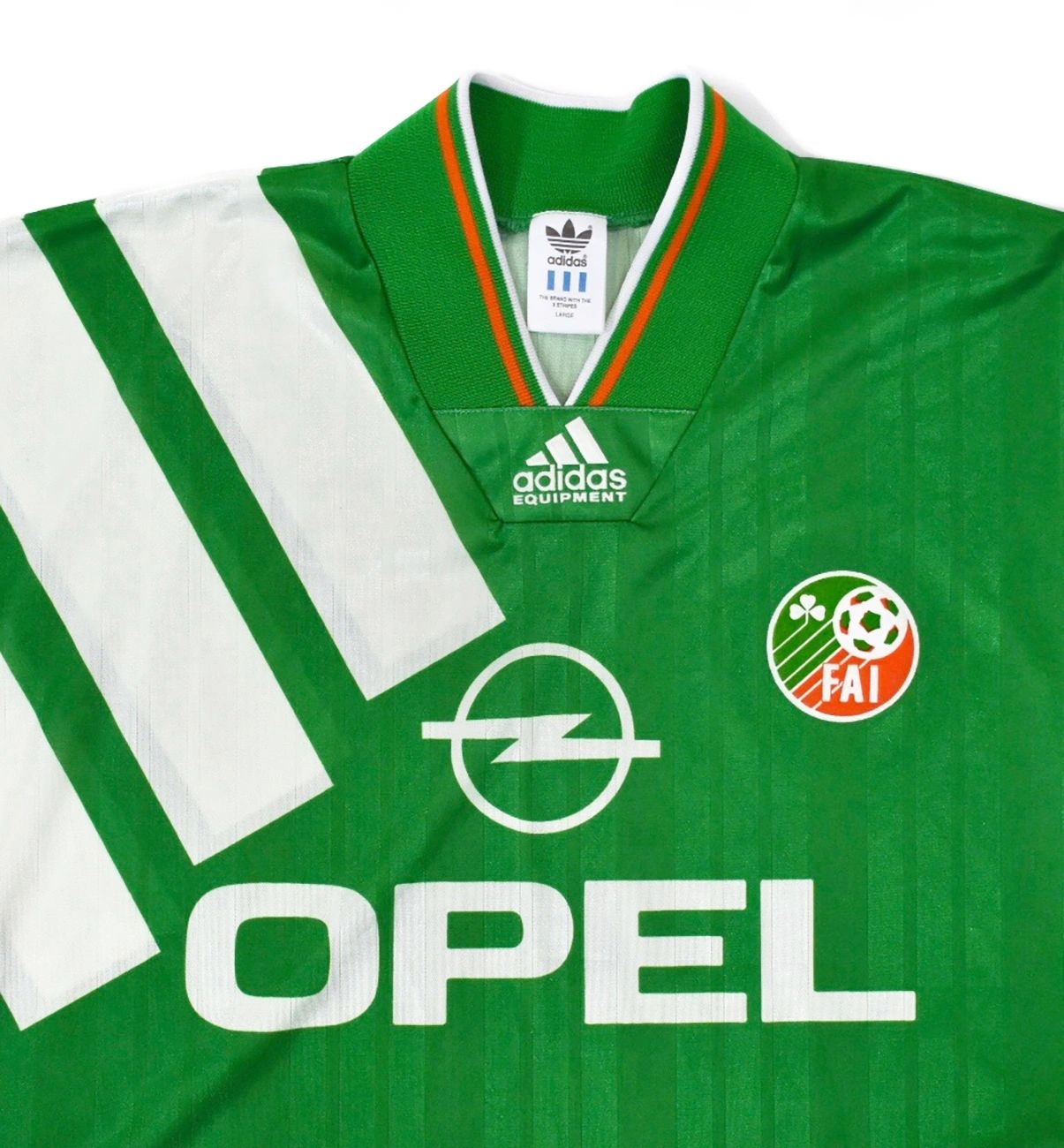 Adidas 1992 - 1994 Republic of Ireland FAI Soccer Jersey