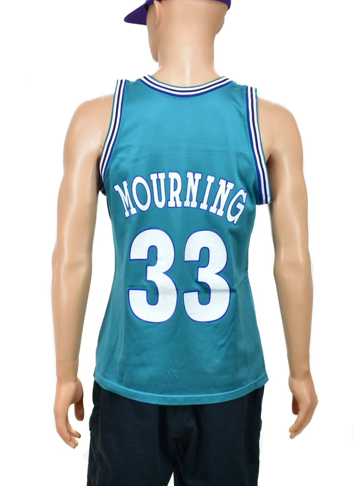 Alonzo Mourning Charlotte Hornets Champion Jersey Size Size 40