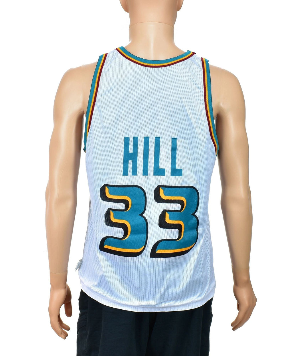 Detroit Pistons Grant Hill Reversible Champion Jersey Size 40