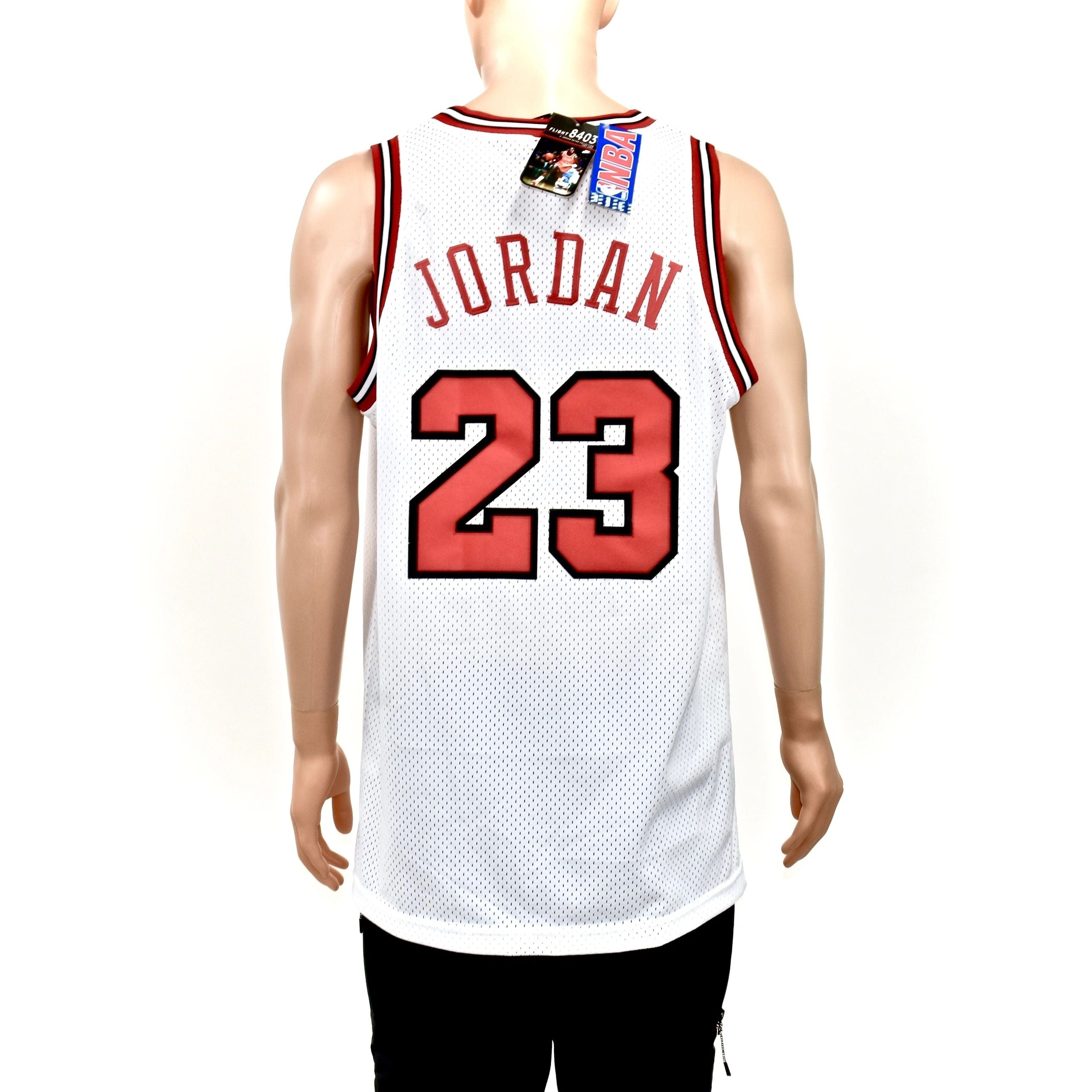 Chicago Bulls Michael Jordan Nike Rewind Home Rookie Jersey: NEW