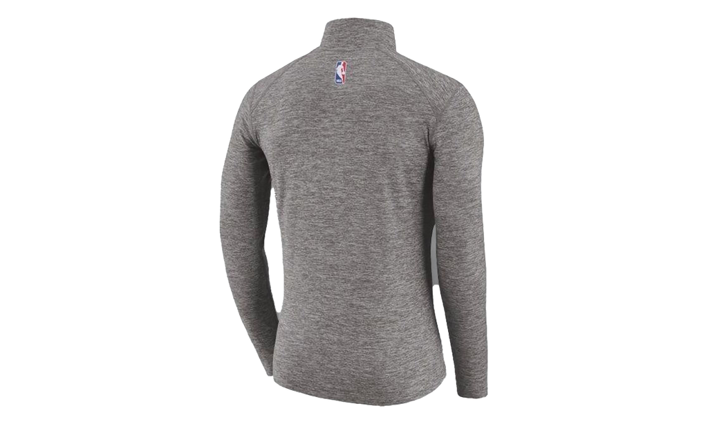 NBA Golden State Warriors 1/2 Zip Long Sleeve Pullover WMNS"Gray" 864324 021