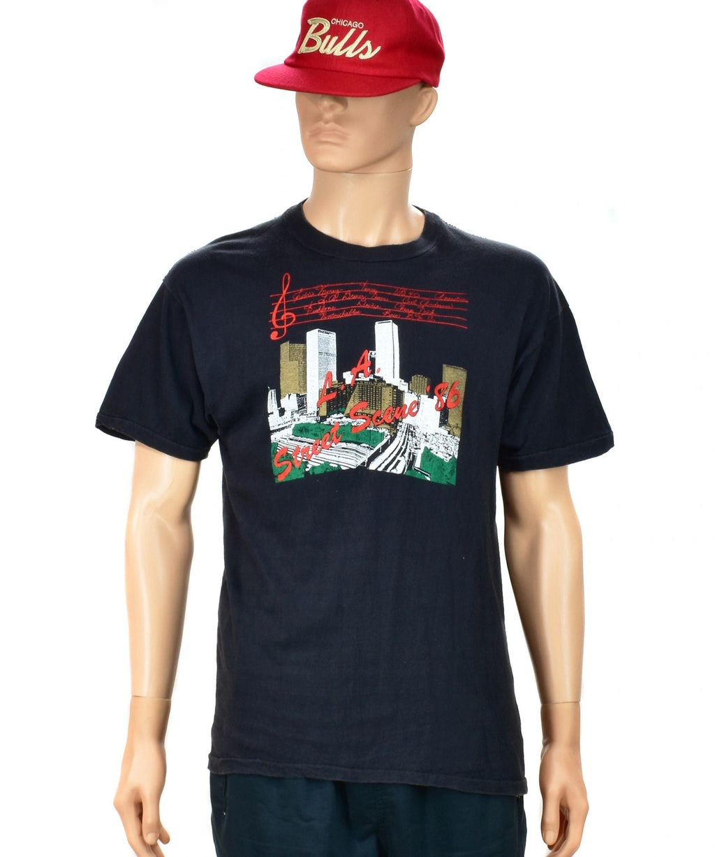 L.A. Street Scene 80s Concert T-shirt Run DMC & More..