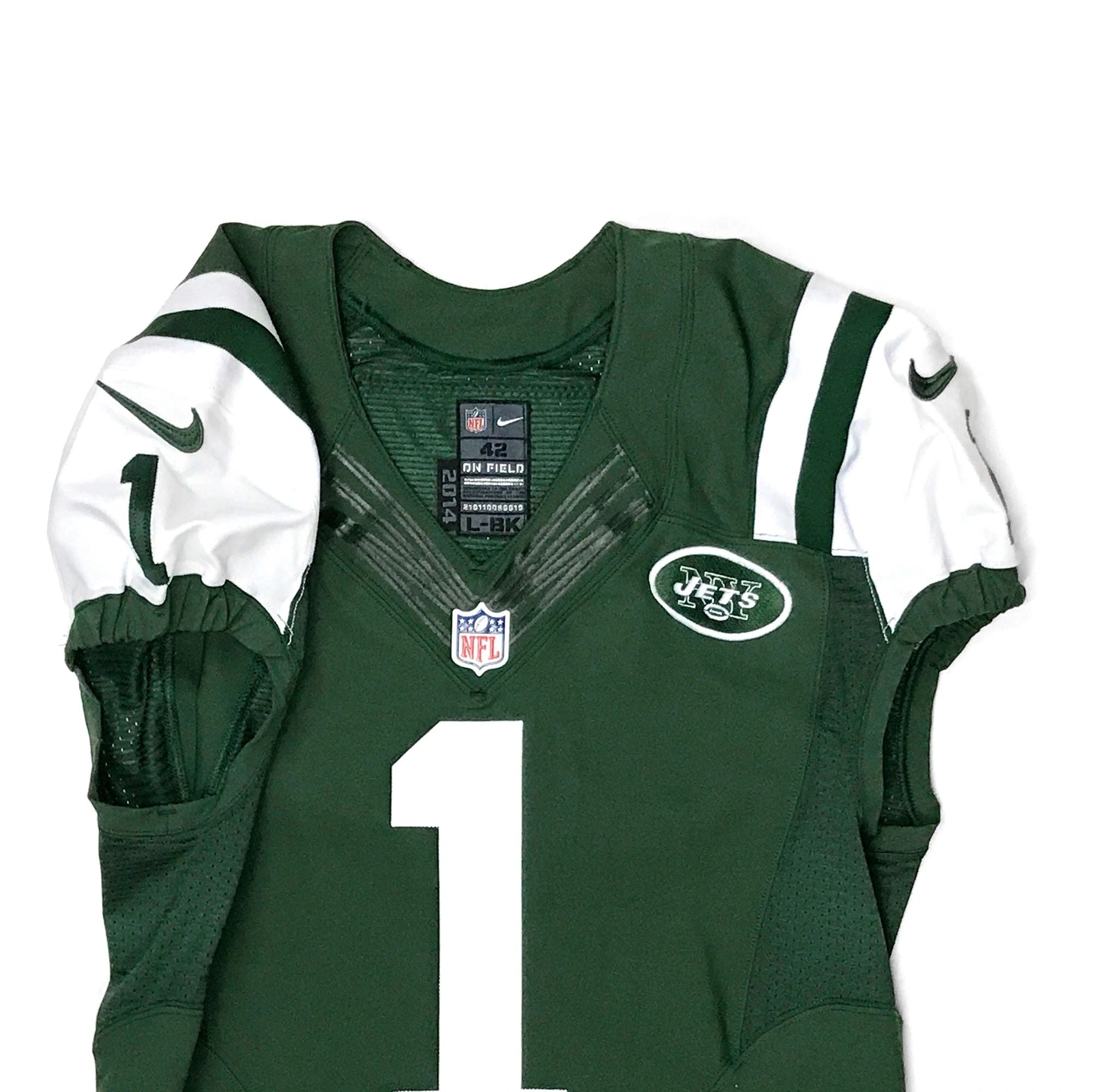 2014 Michael Vick New York Jets Game Issued Nike Football Jersey