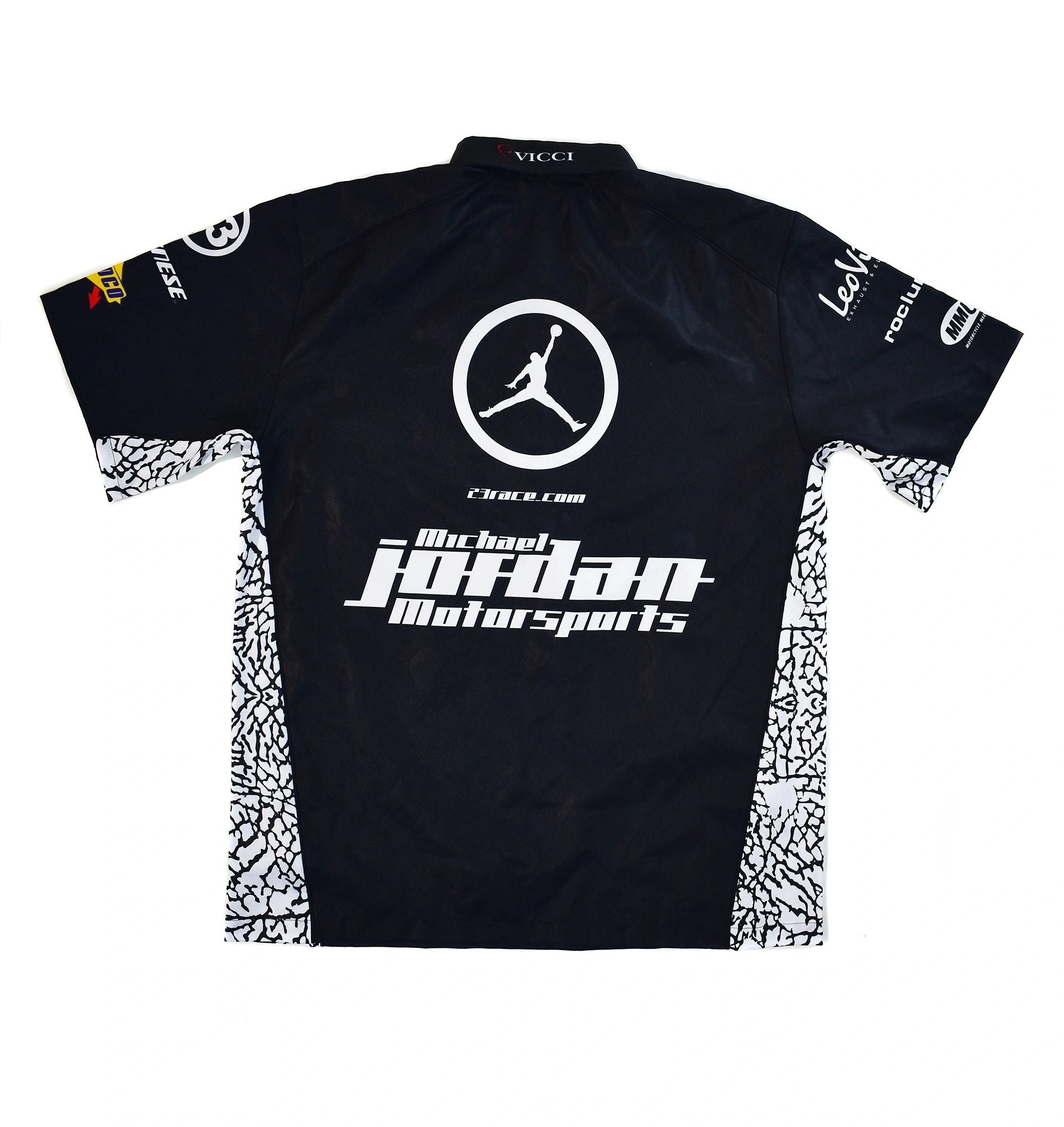 Air Jordan Motorcycle Team Authentic Vicci Pit Crew Shirt, Size Large