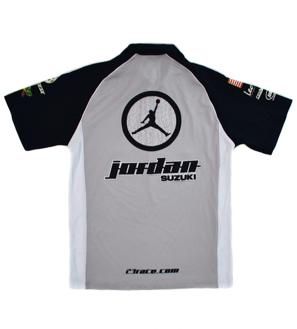 Jordan Motorcycle Team Authentic Bishop Pit Crew Shirt, Size Small