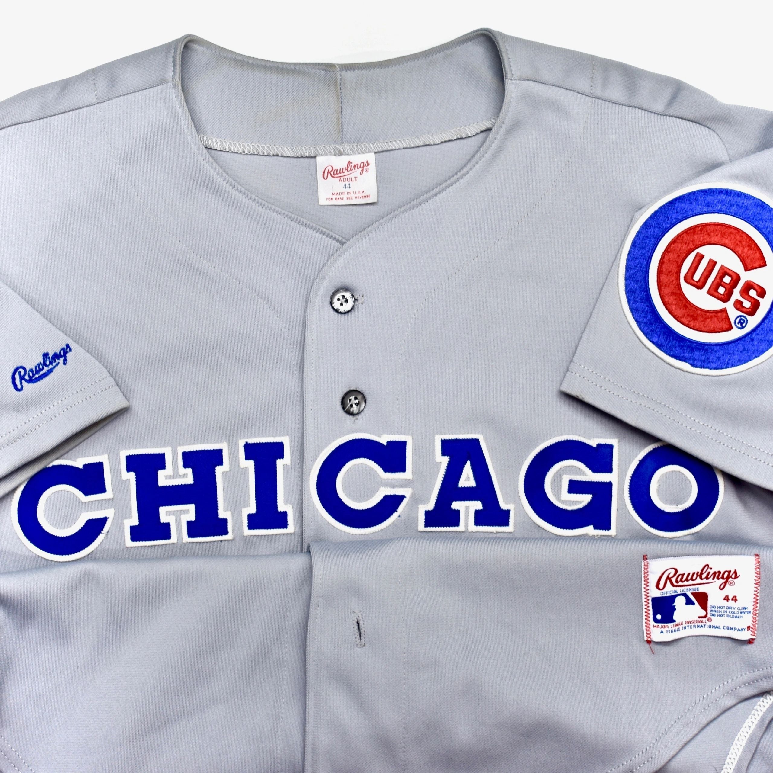 Chicago Cubs Authentic 1990 Rawlings Game Jersey
