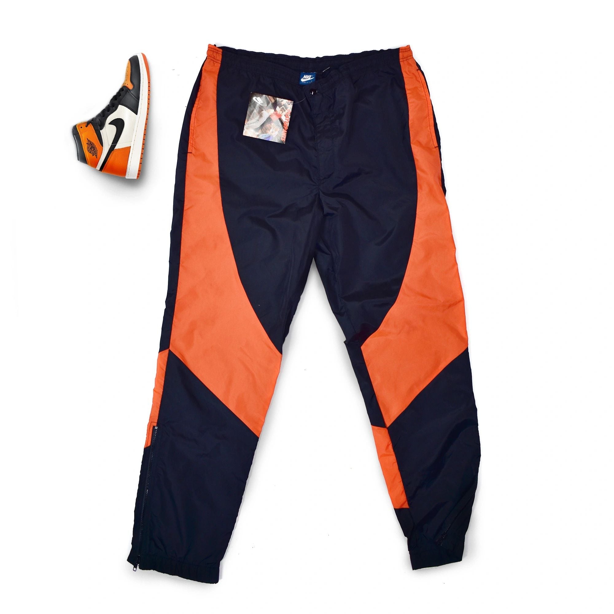 1/1 Nike Air Jordan 1 Blue Tag 1985 "Shattered Backboard" Pants Size Large
