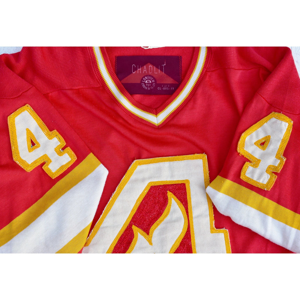 1/1 Atlanta Flames 1972 Durene Custom Chainstitched Hockey Jersey "404"