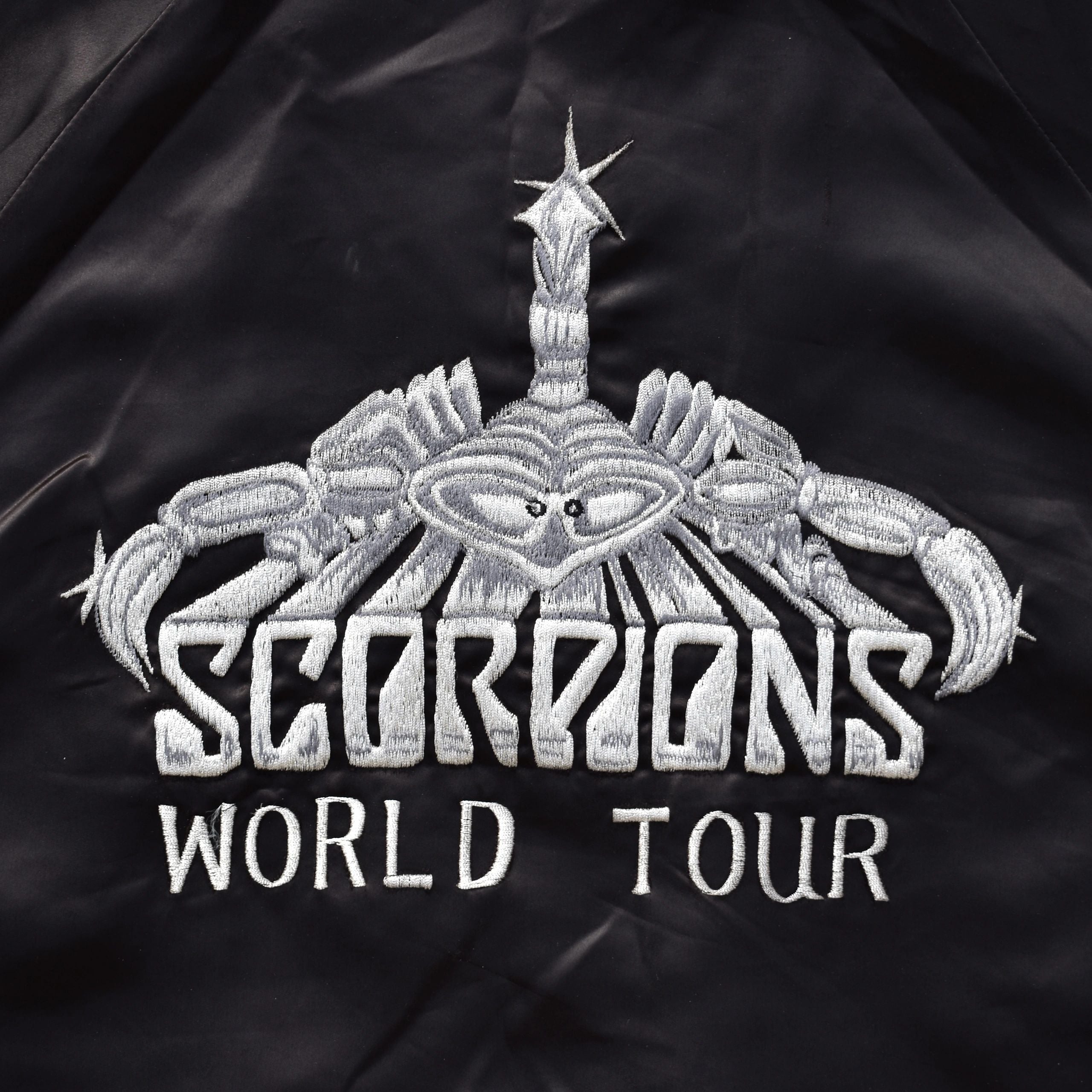 1979 Scorpions Original Lovedrive Embroidered Satin Tour Jacket