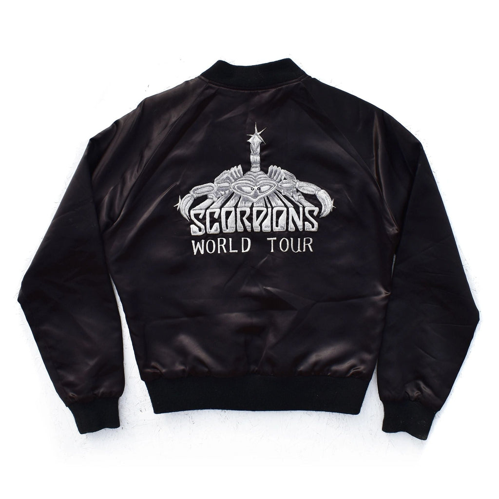 1979 Scorpions Original Lovedrive Embroidered Satin Tour Jacket