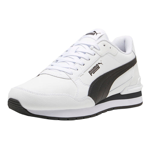 ST Runner v4 Leather Lace Up Sneakers