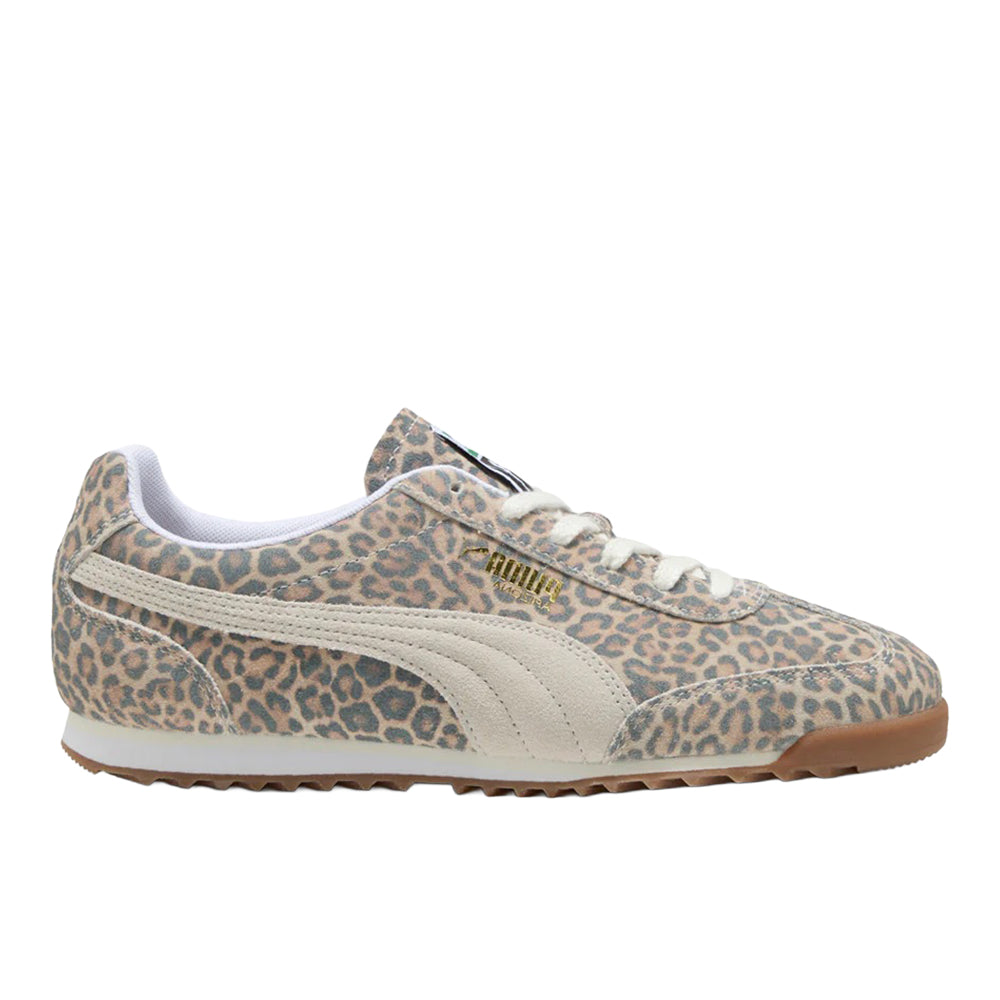 Arizona Leopard Print Lace Up Sneakers