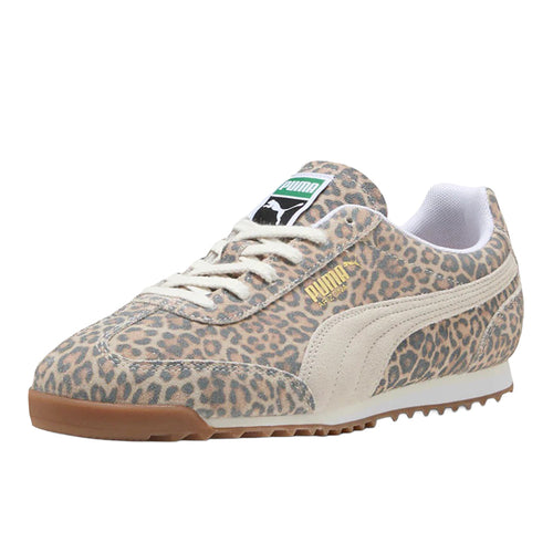 Arizona Leopard Print Lace Up Sneakers
