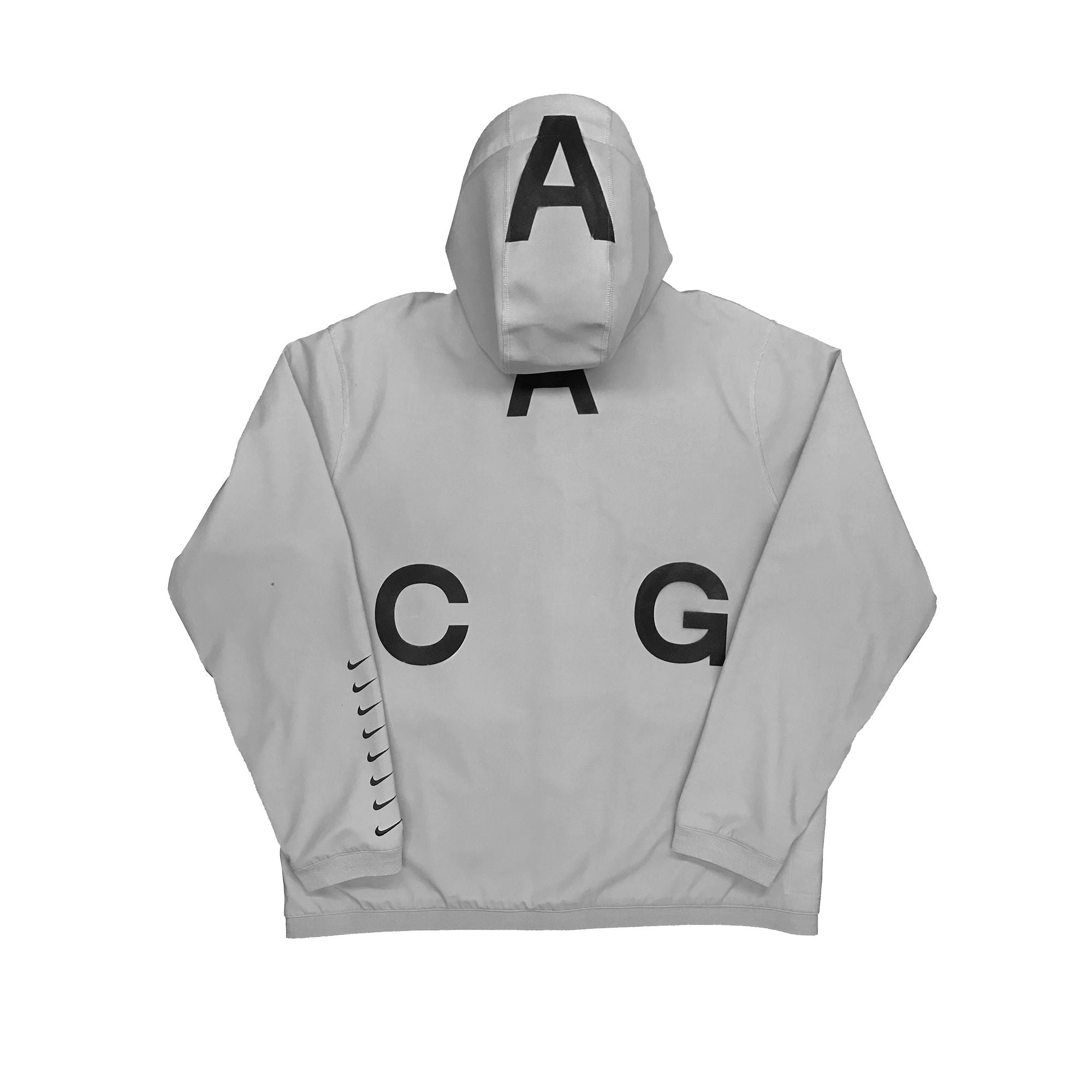 1/1 Nike ACG Fleece-Backed All Over Logo Jacket Size XXL