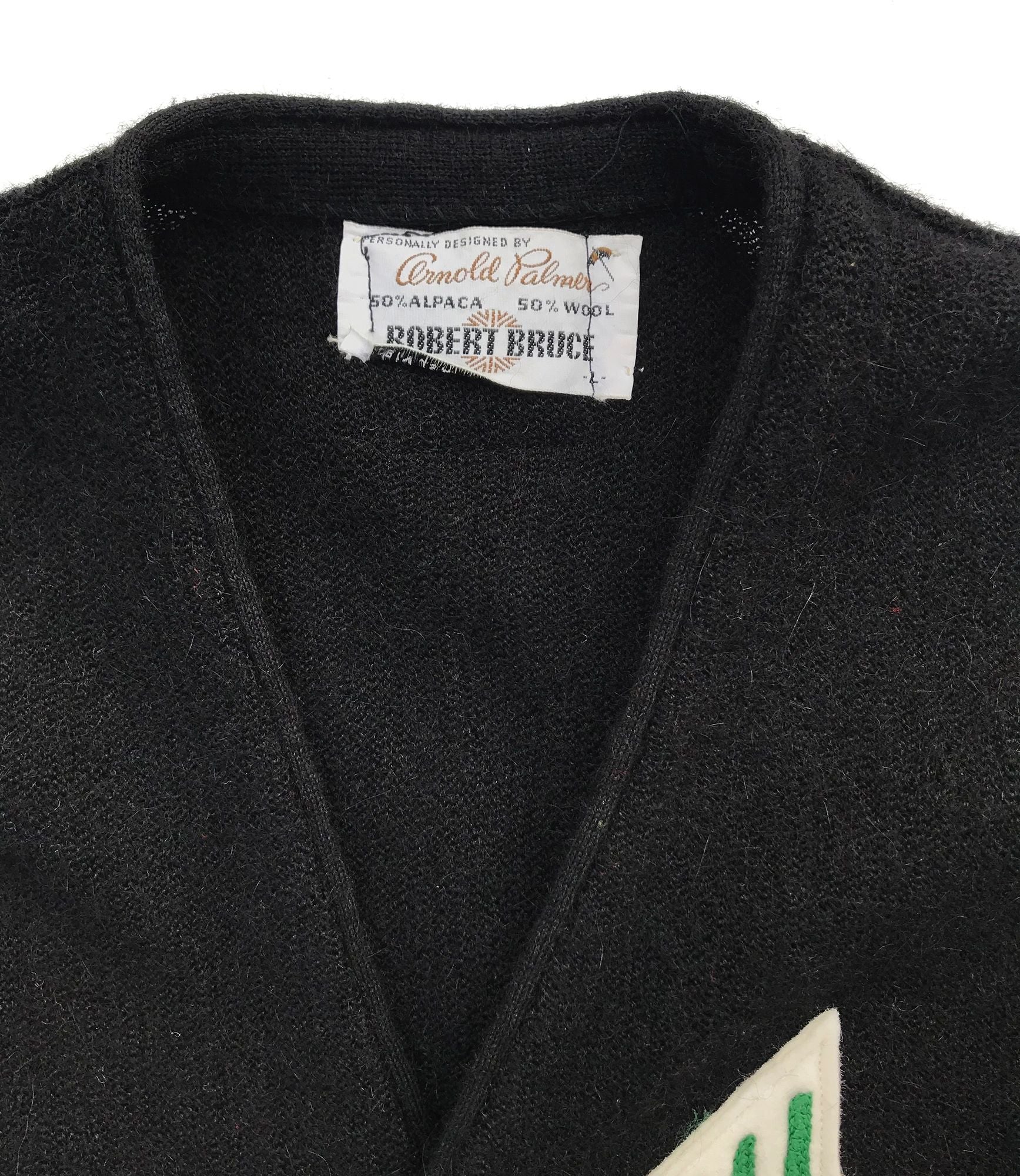 1/1 Portland Trailblazers Mr. Rogers Alpaca Cardigan Sweater Arnold Palmer