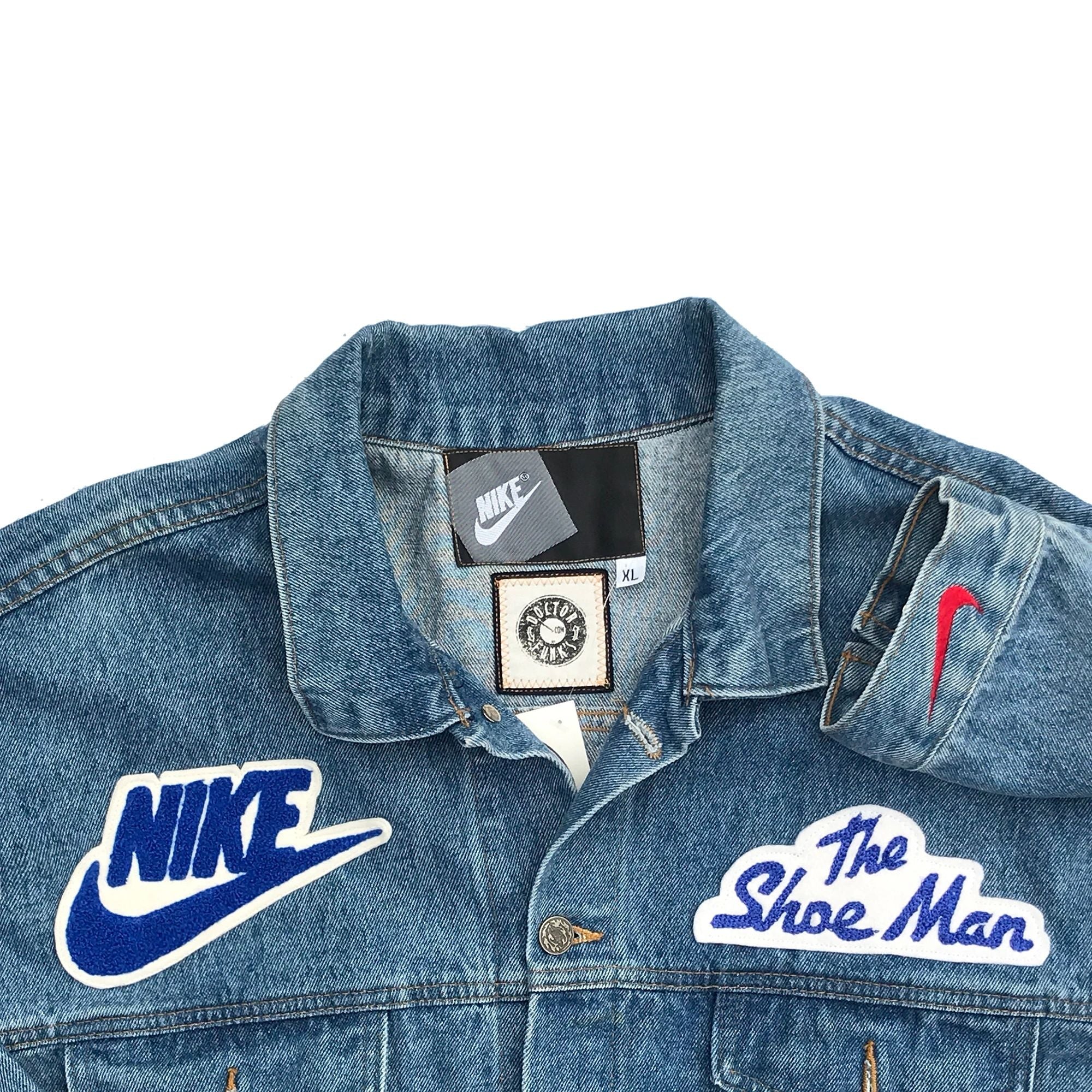 1/1 Nike "Shoe Man" 1995 Promo Tagged Home Improvement Denim Jacket