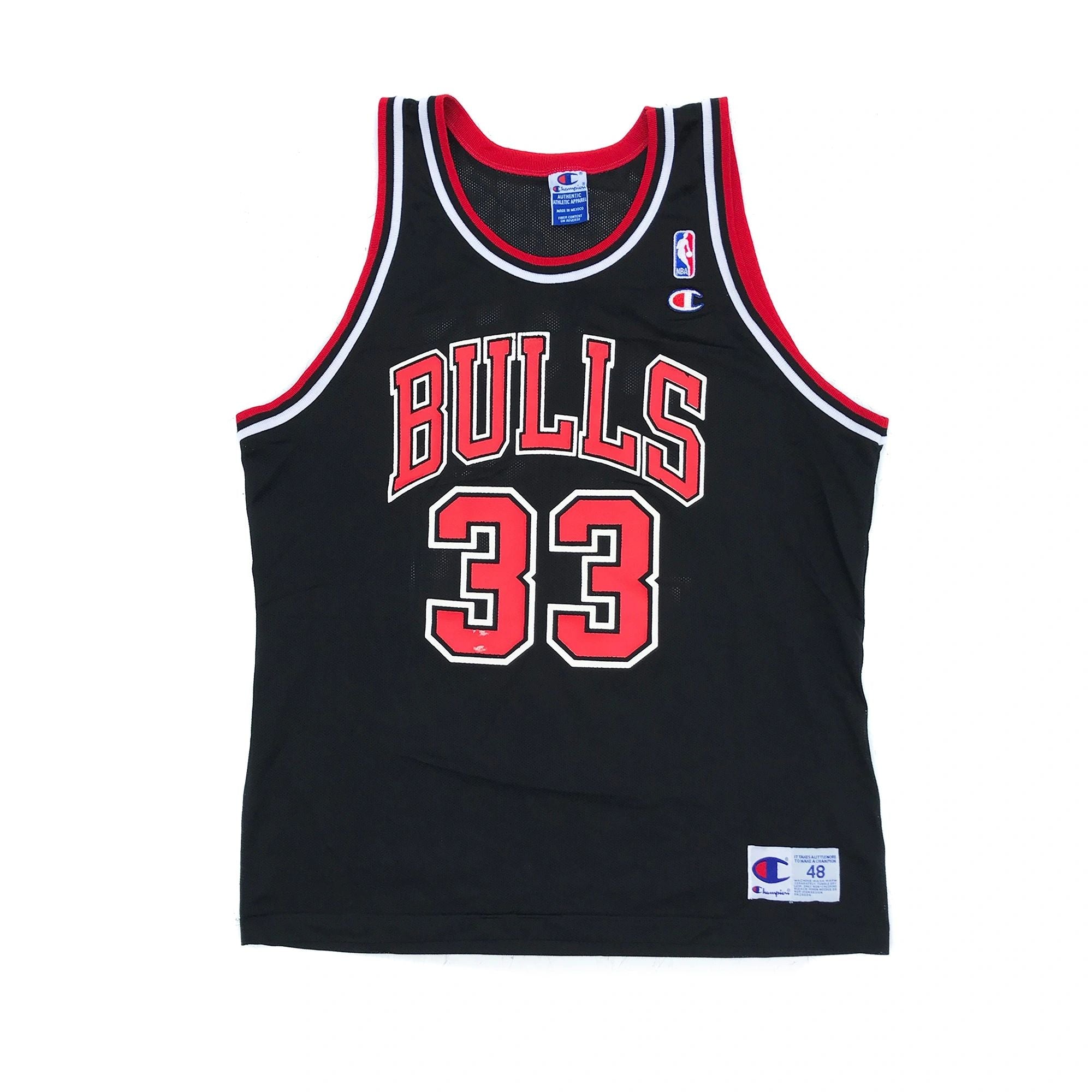 Chicago Bulls Scottie Pippen Alternate Champion Jersey Size 48