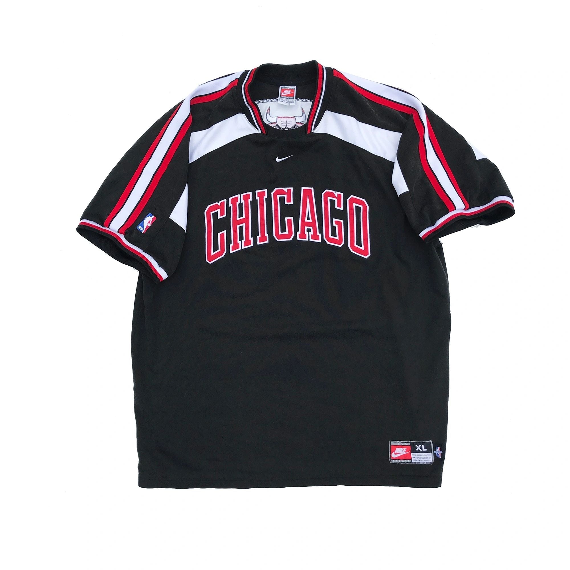 Chicago Bulls Nike Authentic Warm-up Shirt Jordan XII Size L