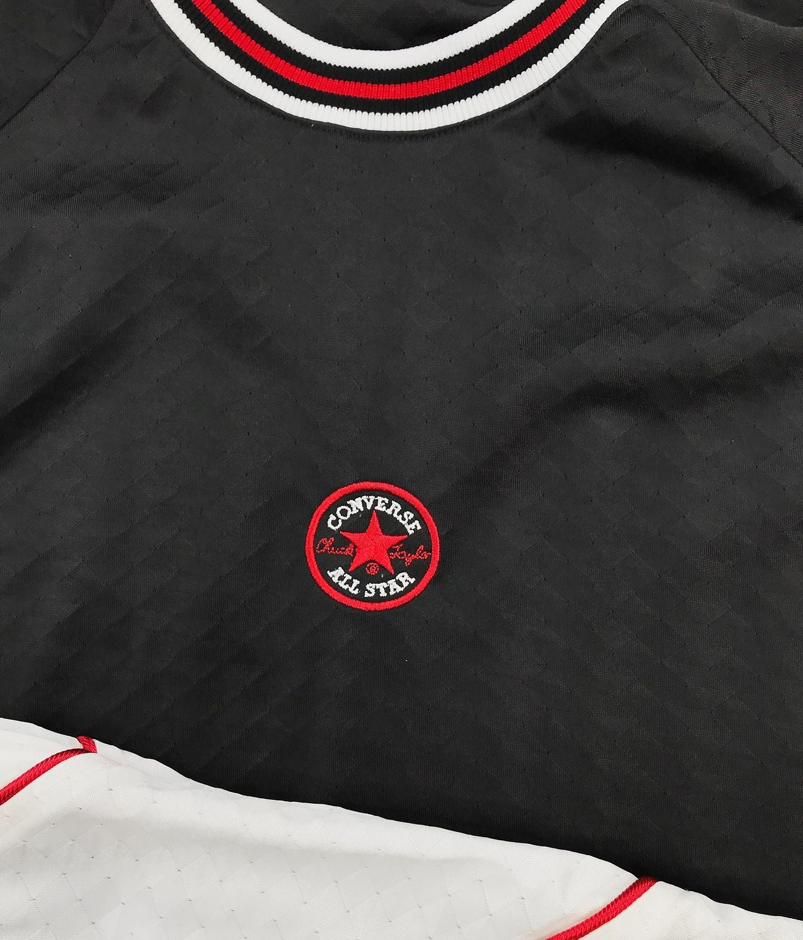Chicago Bulls Dennis Rodman Original Converse Soccer Jersey?