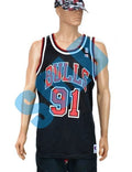 Dennis Rodman Chicago Bulls Champion Jersey NEW Size 44
