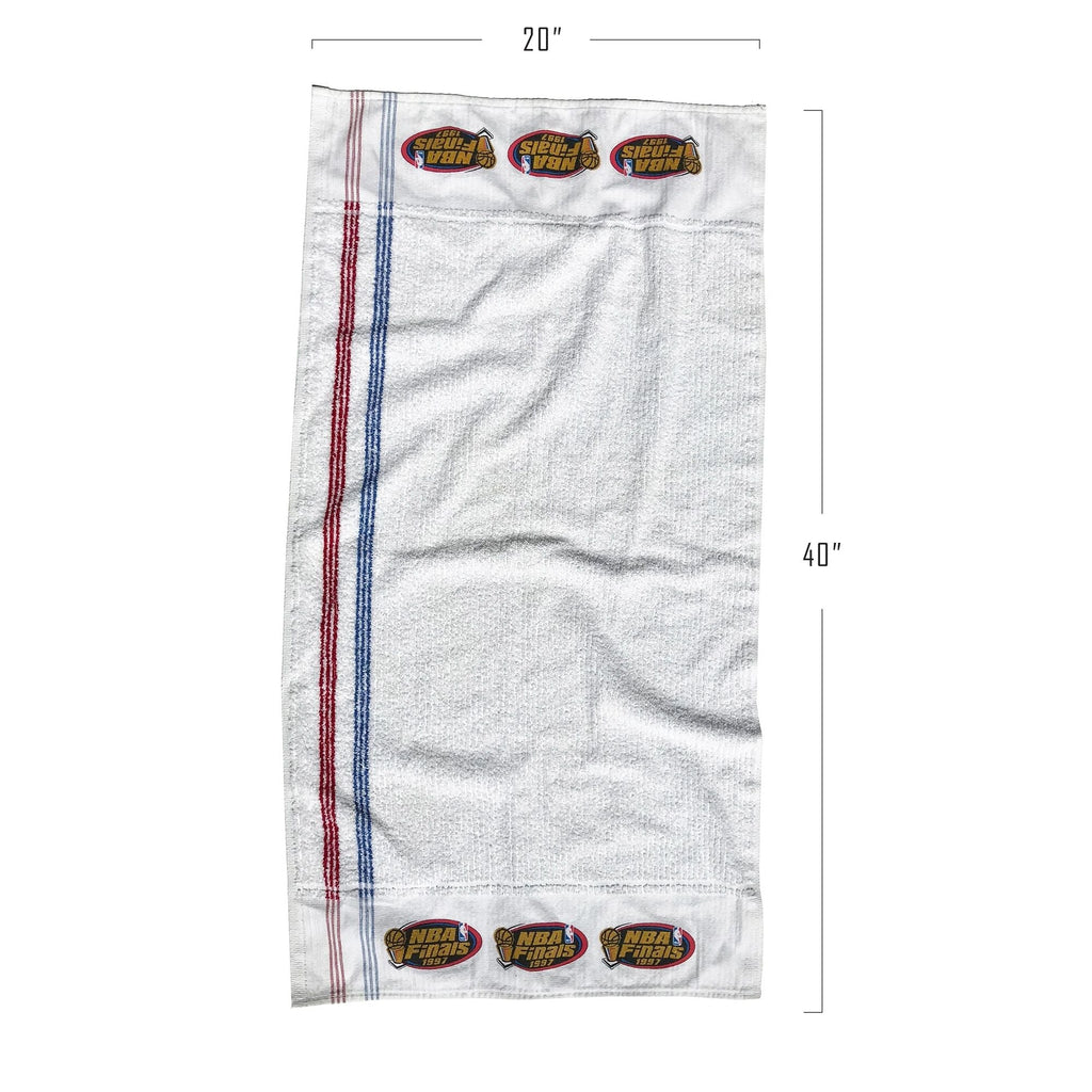 1997 NBA Finals Chicago Bulls Utah Jazz NBA Bench Towel Jordan
