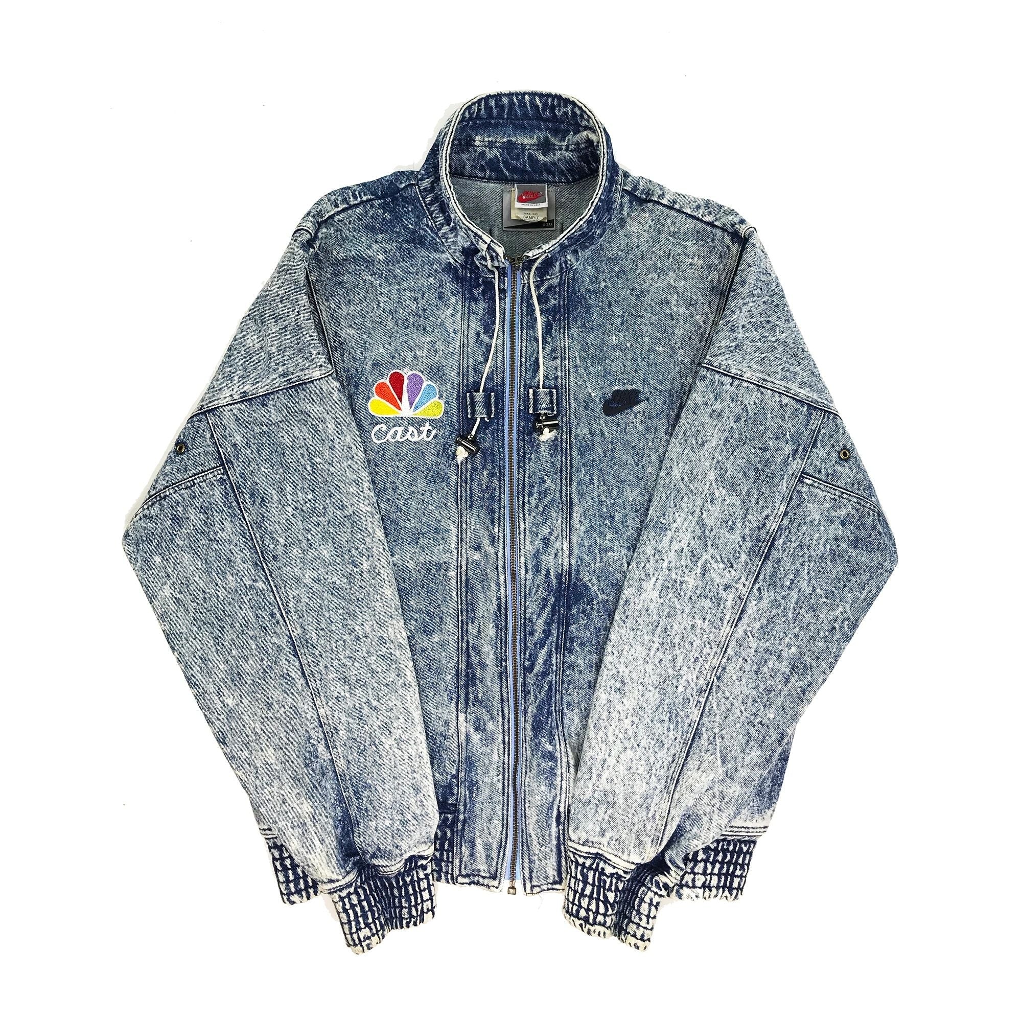 1/1 Seinfeld Nike Sample Acid Wash Denim "Air Seinfeld" Jacket