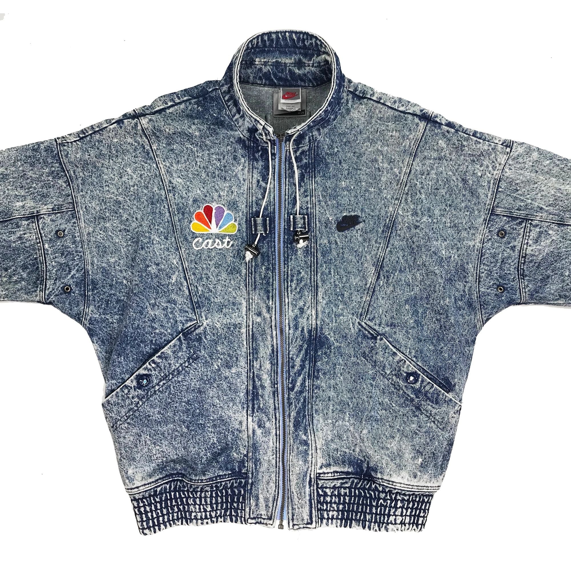 1/1 Seinfeld Nike Sample Acid Wash Denim "Air Seinfeld" Jacket