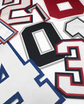 Custom Authentic Tackle Twill Jersey Numbers : Any Size / Color