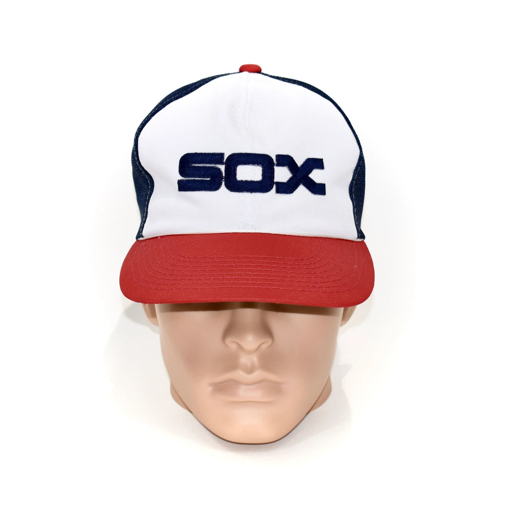 Chicago White Sox 80s Trucker Mesh Snap Back Hat