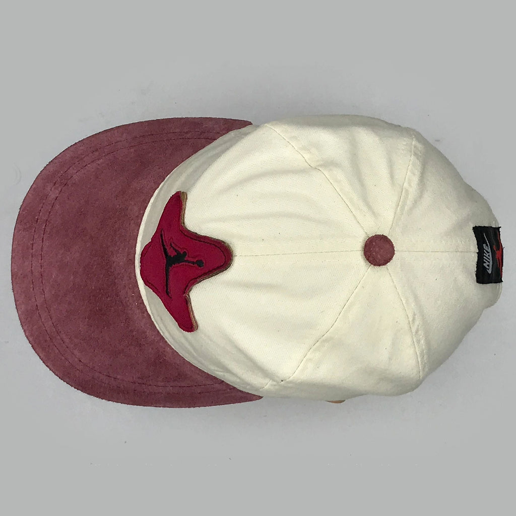 1/1 Nike Air Jordan 6 VI Carmine Leather Strap Back Hat NEW