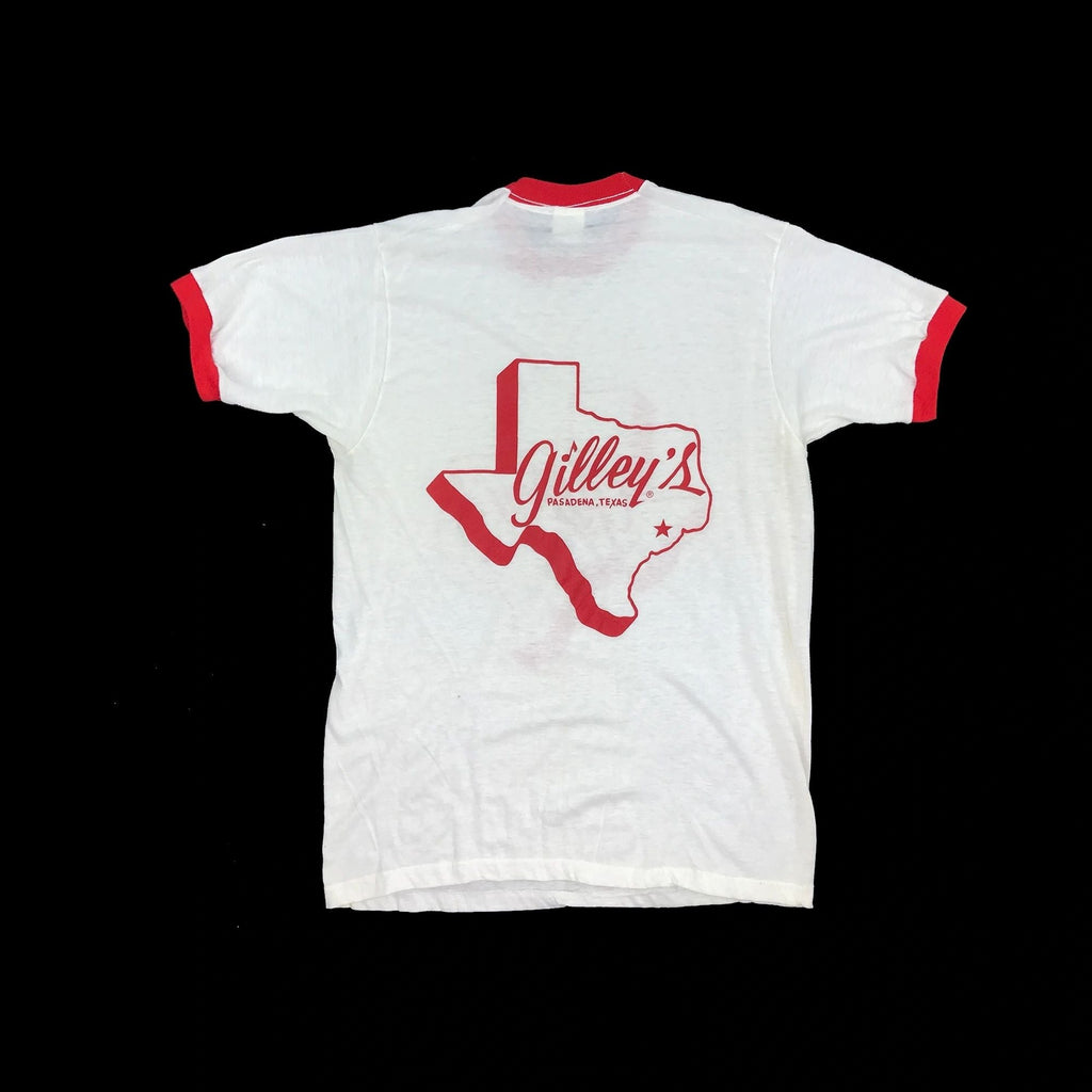 Gilley’s Pasadena Texas Screen Stars Ringer T-Shirt 50/50 New XL