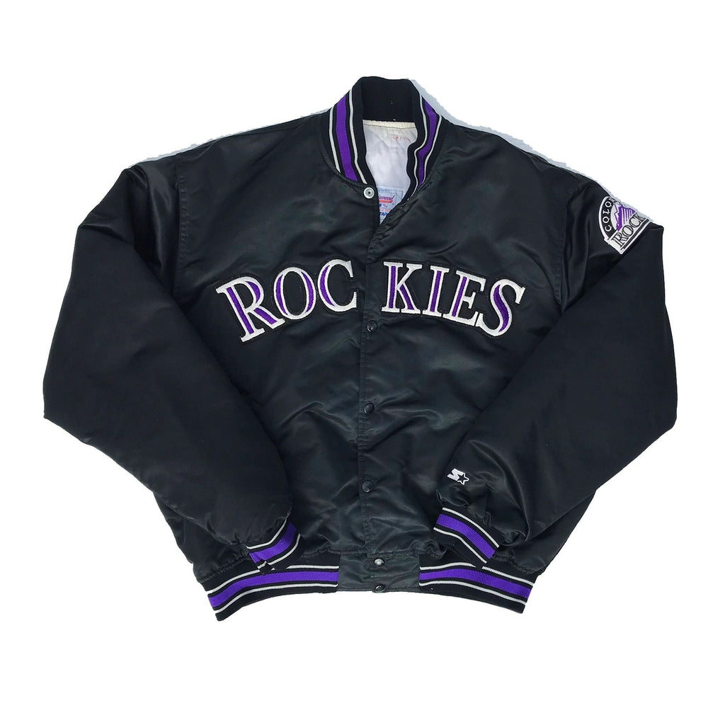 Colorado Rockies Starter Coaches Dugout Jacket Size XL