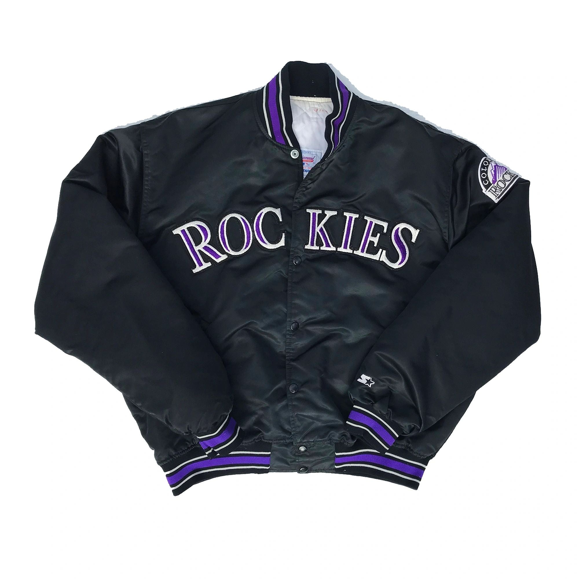 Colorado Rockies Starter Coaches Dugout Jacket Size XL