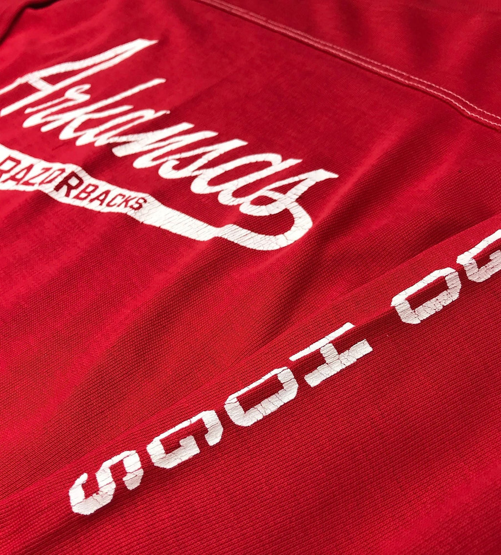 Arkansas Razorbacks Original 1970's Cut/Sew Shirt