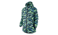 Tech Fleece Camo Windrunner Jacket WMNS"Stratus Blue/ Ghost Green" 687611 482