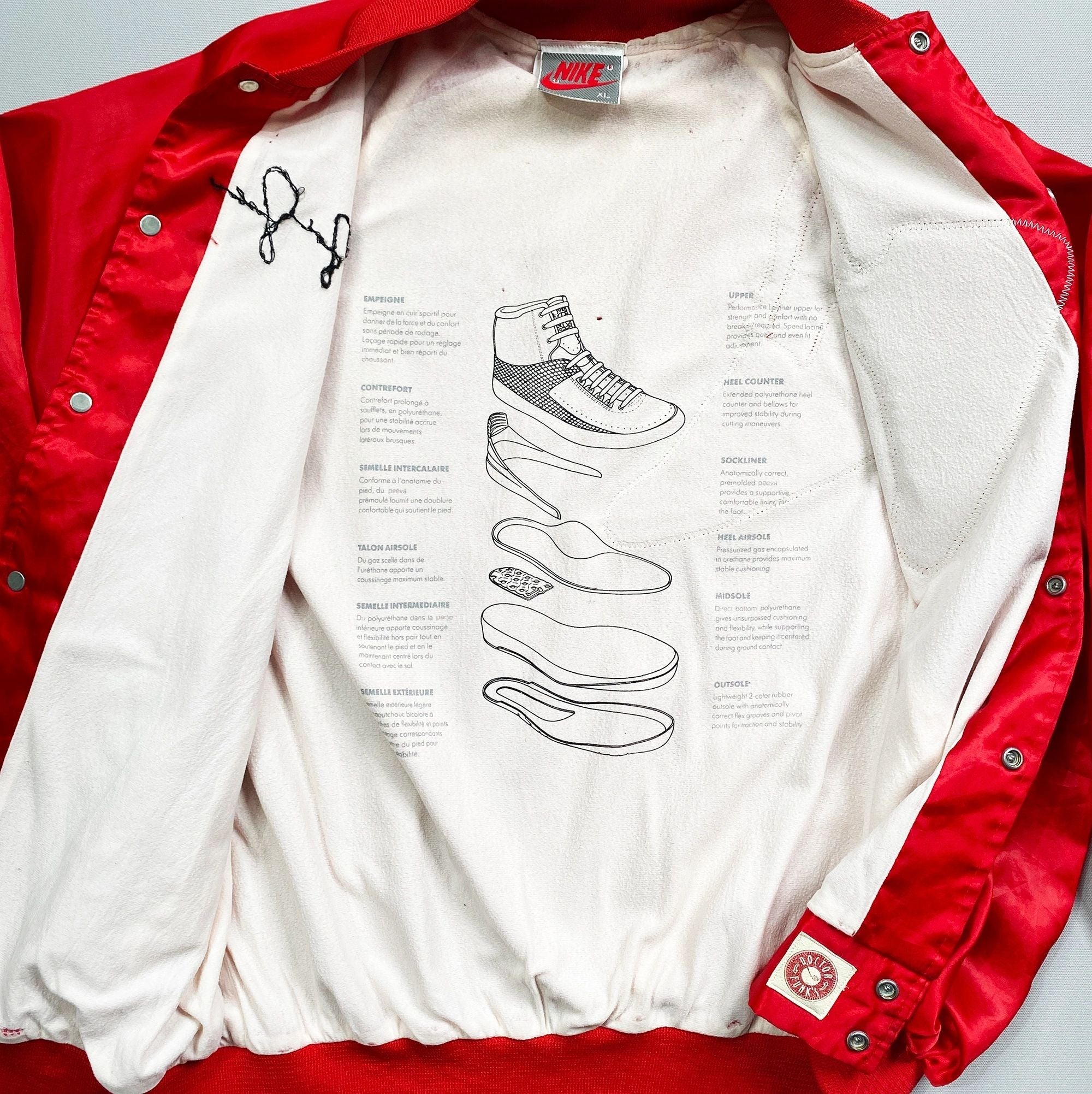 1/1 Nike Air Jordan 2 Shoes Over Shoulders Jacket