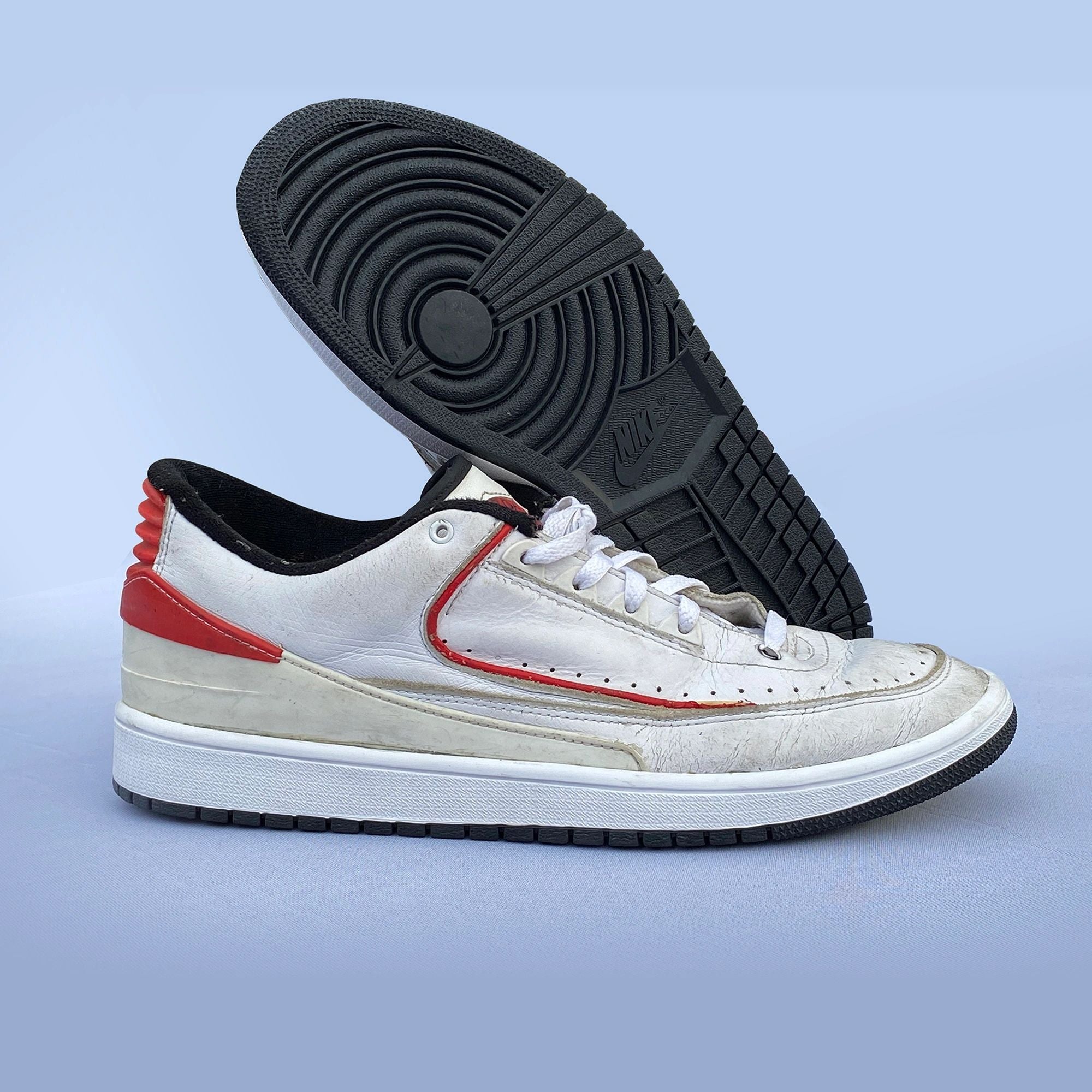 1/1 Nike Air Jordan 2 1995 Low; Custom Sole Swapped AJ1