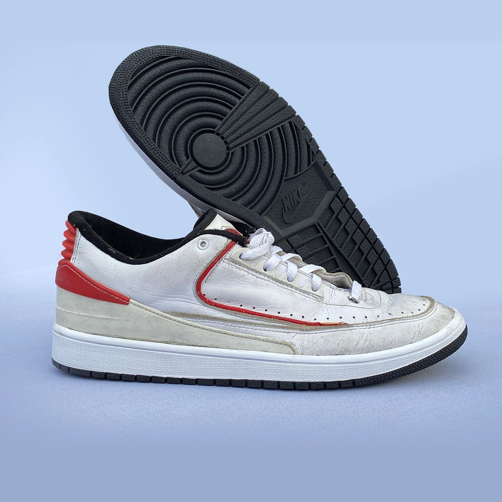1/1 Nike Air Jordan 2 1995 Low; Custom Sole Swapped AJ1