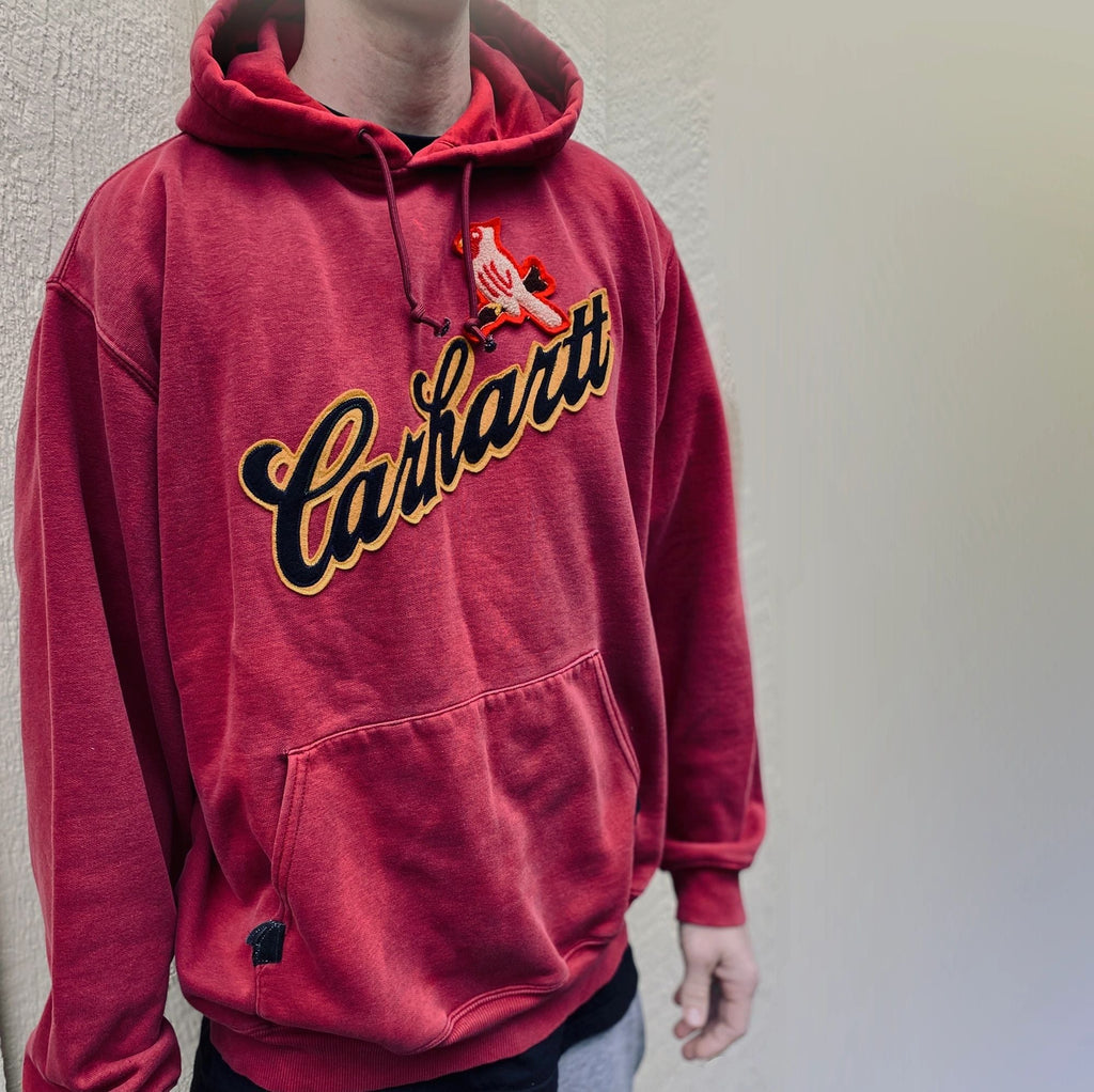 1/1 Carhartt Custom Faded Heavyweight Hoody Mens