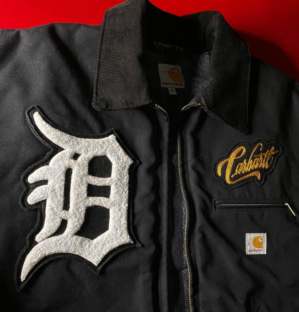 1/1 Carhartt Detroit "Bad Boys" Custom Jacket; Made In USA