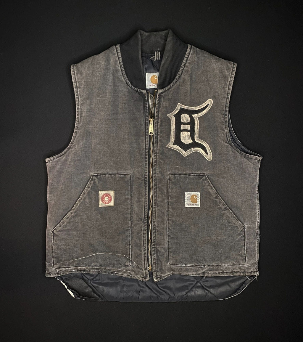 1/1 Carhartt Detroit Flip Red Wngs Custom Vest