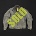 Carhartt Gravel Gray Faded Detroit Work Jacket Size Small