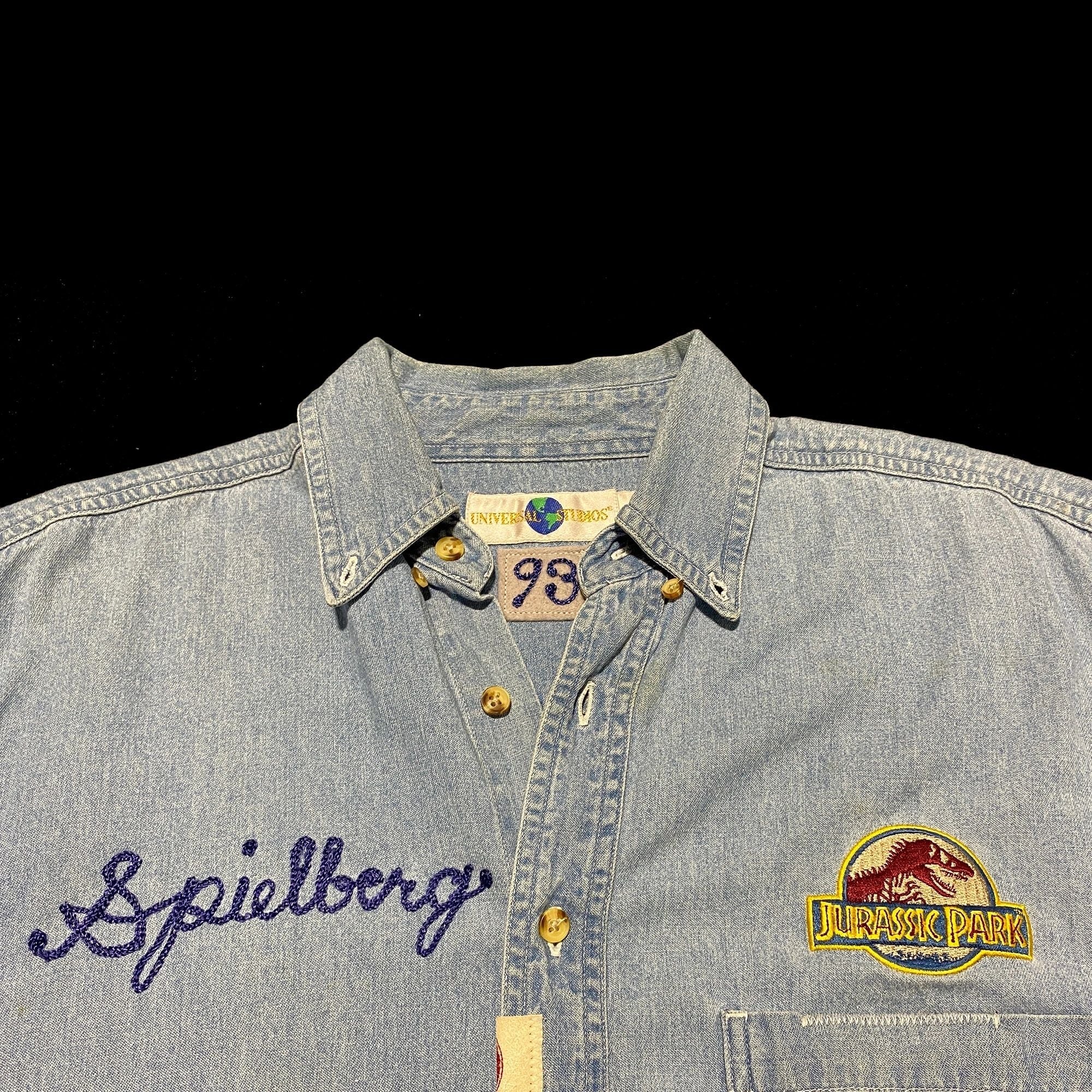 1/1 Jurassic Park Universal Studios 1993 "Spielberg" Director's Shirt