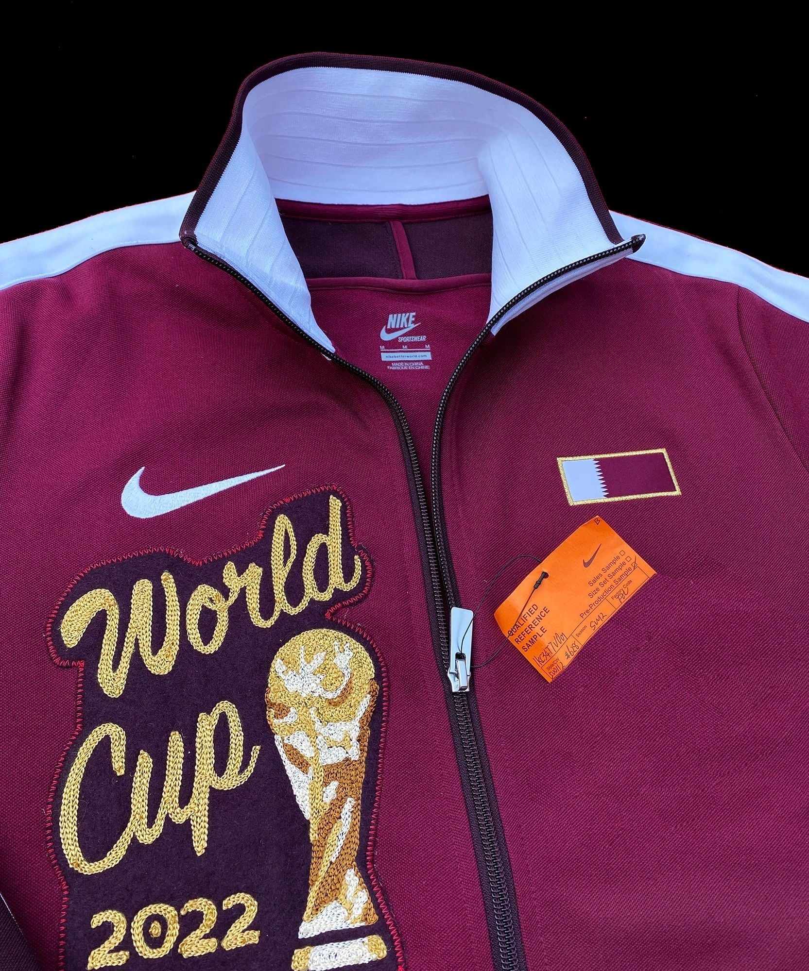 1/1 Nike 2022 Qatar World Cup Soccer Sample Track Suit