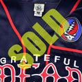 Grateful Dead Authentic Baseball Jersey by Liquid Blue, Size XXL