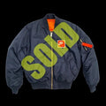 1/1 Nike Air Force 1 Official Alpha Ind. Reversible Bomber Jacket