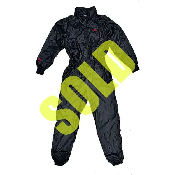 1/1 Nike Air Jordan 1 Blue Tag 1986 Shiny Nylon Zip Flight Suit